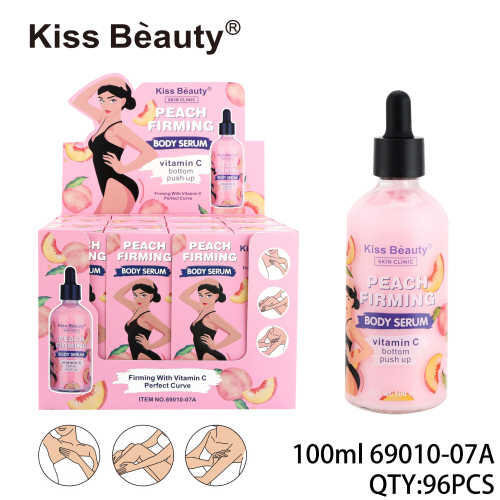Serum Corporal Reafirmante Vitamina C y Durazno Kiss Beauty 100 ml – Firmza & Glow Natural 🍑
